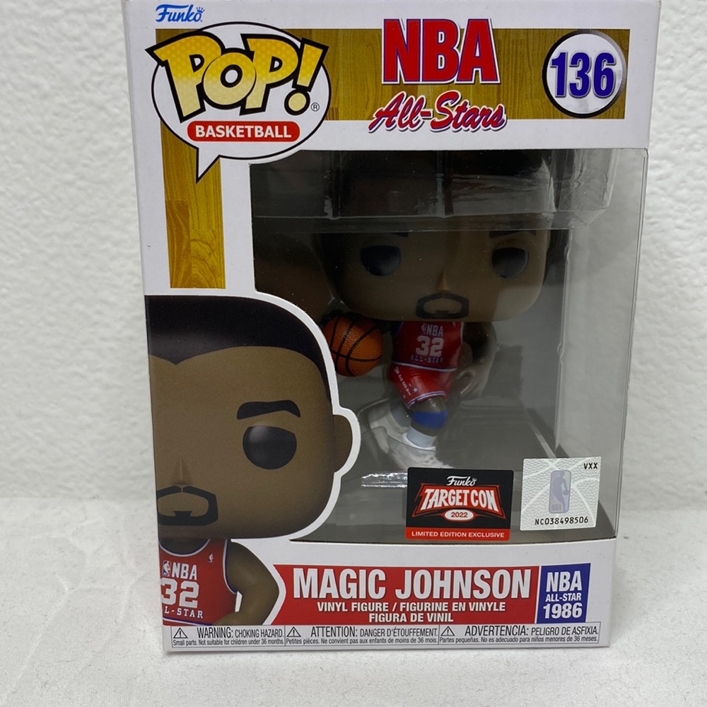 Magic Johnson Funko Pop hardwood Classics
